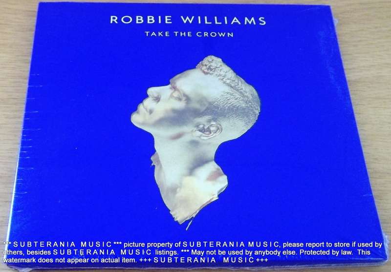 ROBBIE WILLIAMS Take The Crown Deluxe [CD+DVD]  [Sealed]