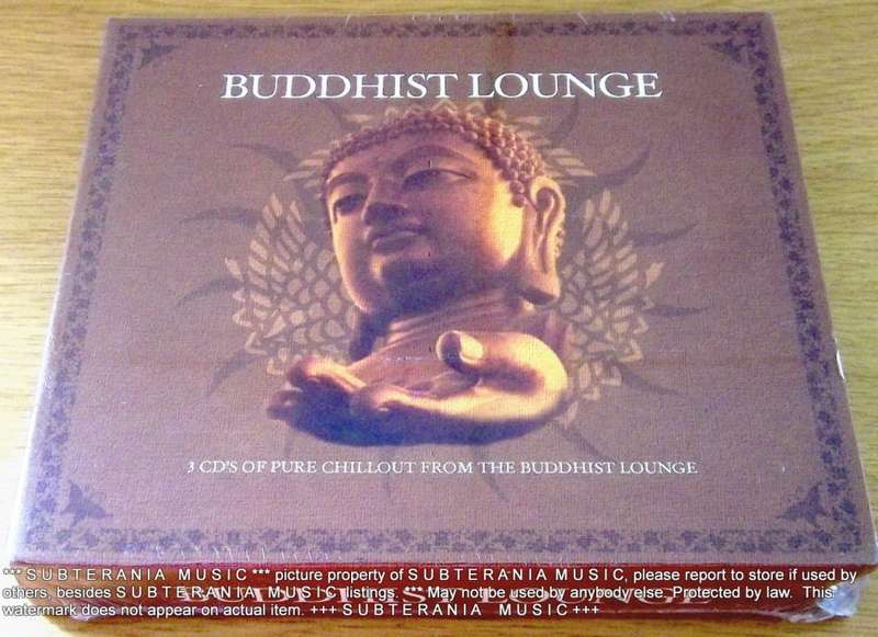 VARIOUS Buddhist Lounge 3CD Box Set UK  [SEALED]