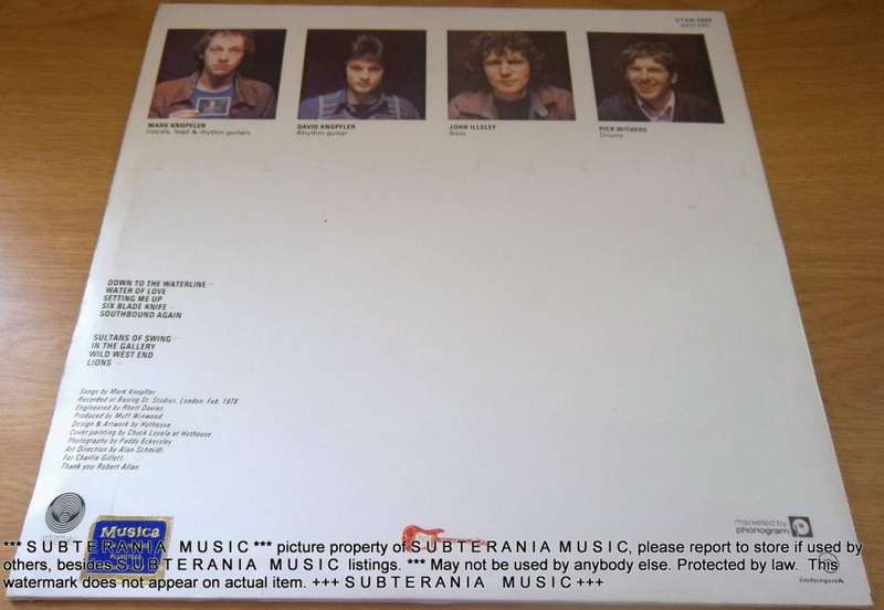 DIRE STRAITS Dire Straits Vinyl LP