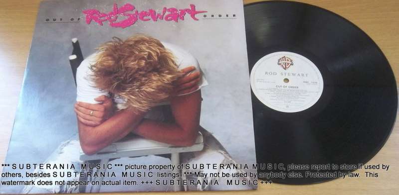 ROD STEWART Out of Order Vinyl LP [in CNA sleeve - for location purposes only]