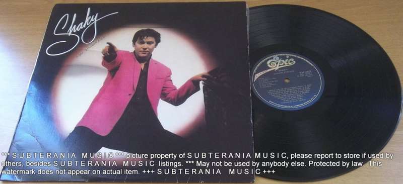 SHAKIN` STEVENS Shaky Vinyl LP