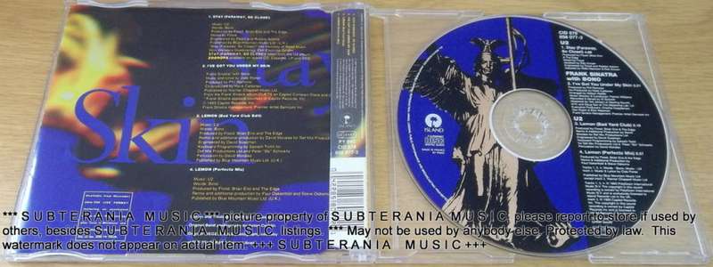 U2 Stay / I`ve got you under my skin  Maxi Single   [Shelf G Box 18]