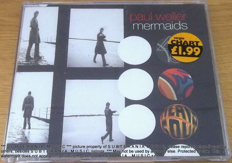 PAUL WELLER Mermaids CD Maxi Single   [Shelf G Box 18]