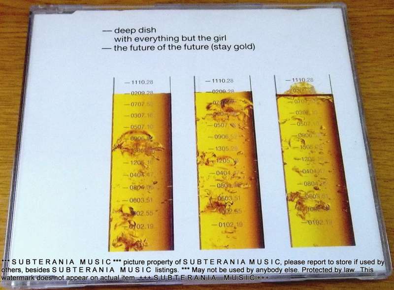 EVERYTHING BUT THE GIRL Deep Dish / The Future of the Future CD Maxi Single   [Shelf G Box 18]
