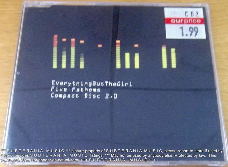 EVERYTHING BUT THE GIRL Five Fathoms 2 CD Maxi Single   [Shelf G Box 18]