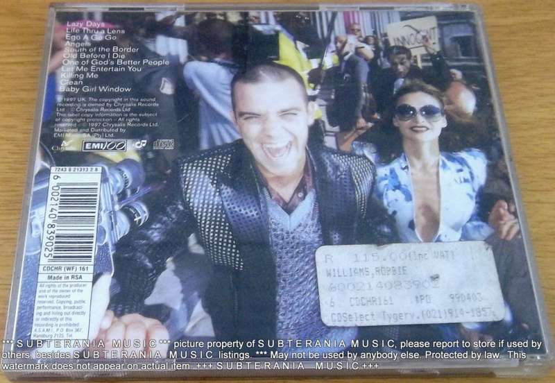 ROBBIE WILLIAMS Intensive Care  [Shelf G Box 18]
