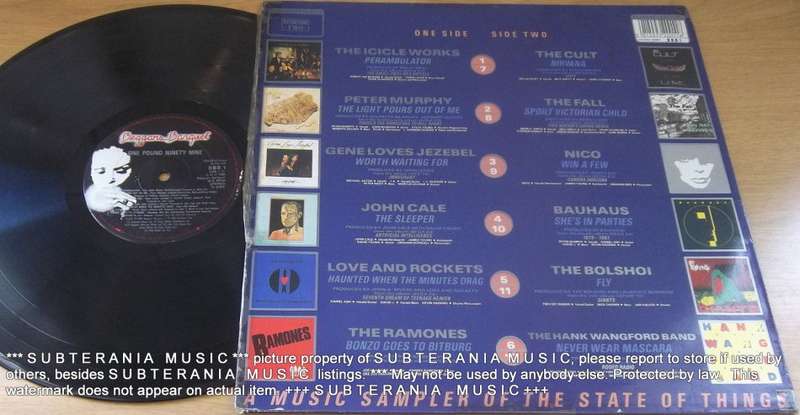GOTH Compilation One Pound Ninety-Nine (A Music Sampler Of The State Of Things)  Vinyl Record