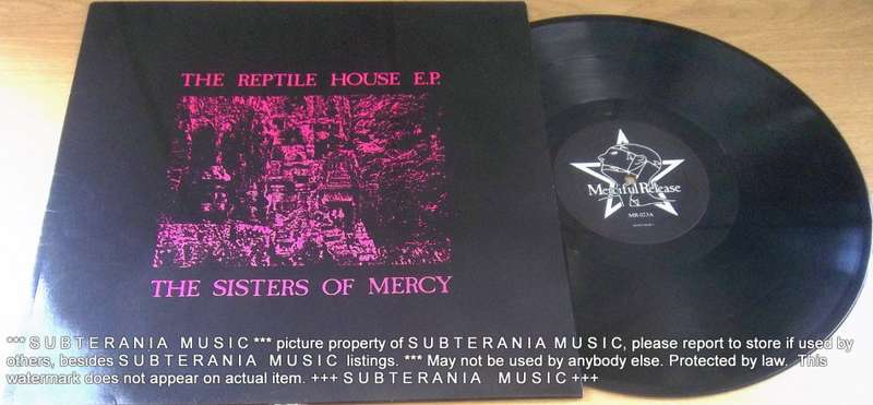 THE SISTERS OF MERCY The Reptile House E.P. Vinyl Record