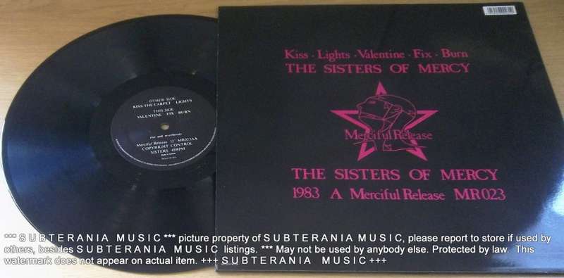 THE SISTERS OF MERCY The Reptile House E.P. Vinyl Record