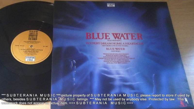 FIELDS OF THE NEPHILIM Blue Water Vinyl Record