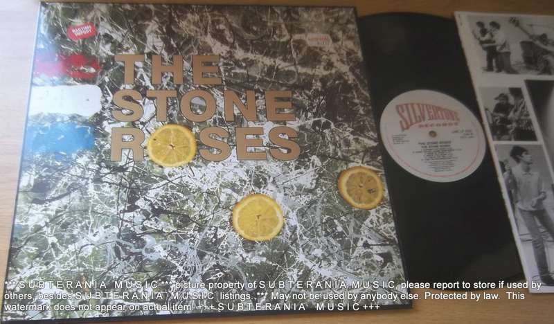 THE STONE ROSES The Stone Roses First Press Embossed Sleeve Vinyl Record