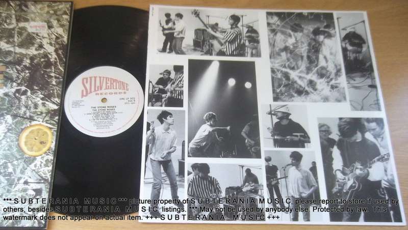 THE STONE ROSES The Stone Roses First Press Embossed Sleeve Vinyl Record