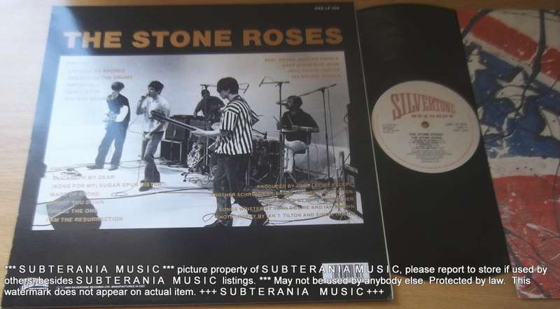 THE STONE ROSES The Stone Roses First Press Embossed Sleeve Vinyl Record