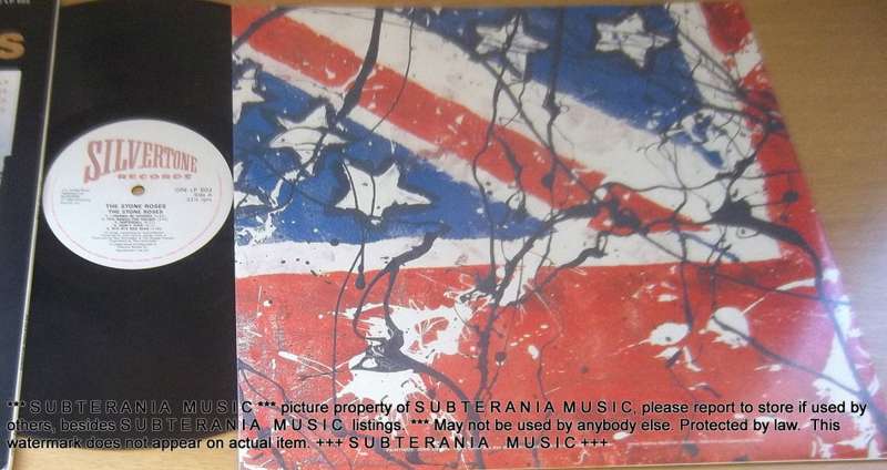 THE STONE ROSES The Stone Roses First Press Embossed Sleeve Vinyl Record