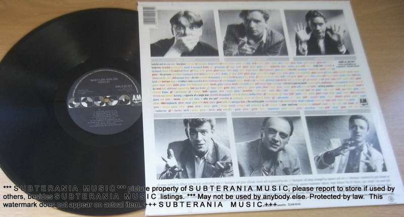 SQUEEZE Babylon and On  Blues Vinyl Record