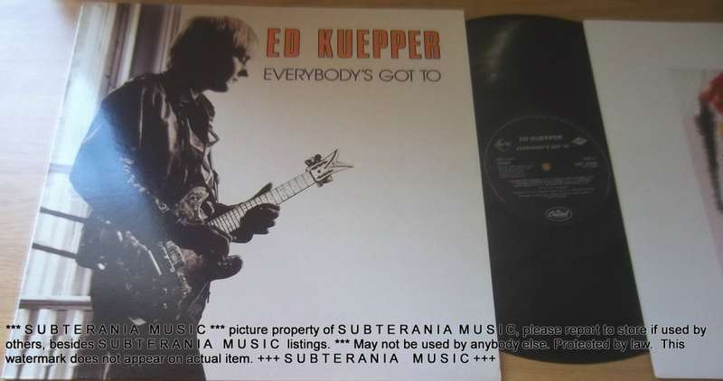 ED KUEPPER Everybody's Got To Vinyl Record