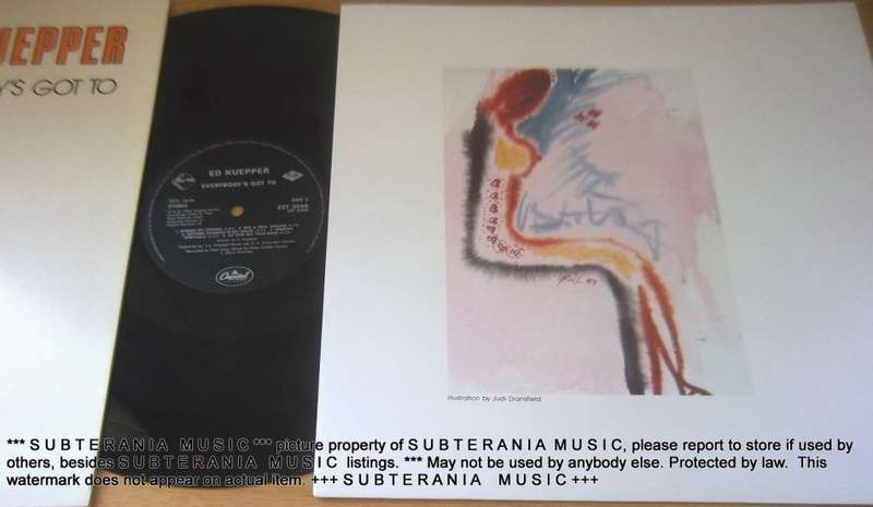 ED KUEPPER Everybody's Got To Vinyl Record