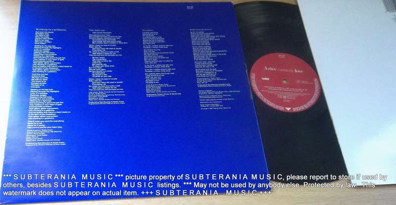 AZTEC  CAMERA VINYL Love Record