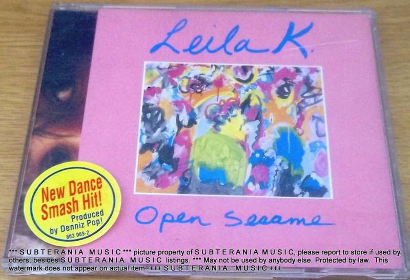 LEILA K Open Sesame Maxi Single  [Shelf G Box 18]