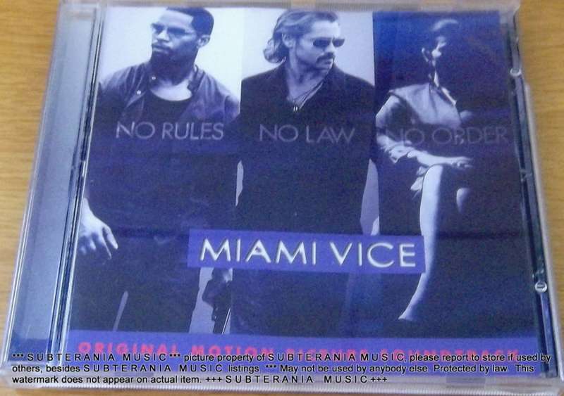 MIAMI VICE O.S.T.  [Shelf G Box 18]