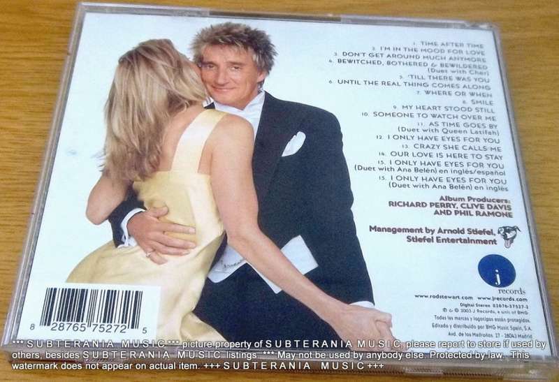 ROD STEWART As Time Goes By The Great American Songbook Volume 1  [Shelf G Box 18]