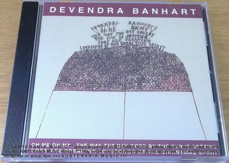 DEVENDRA BANHART Oh Me Oh My...The Way The Day Goes By The Sun Is Setting Dogs Are Dreaming Lovesong