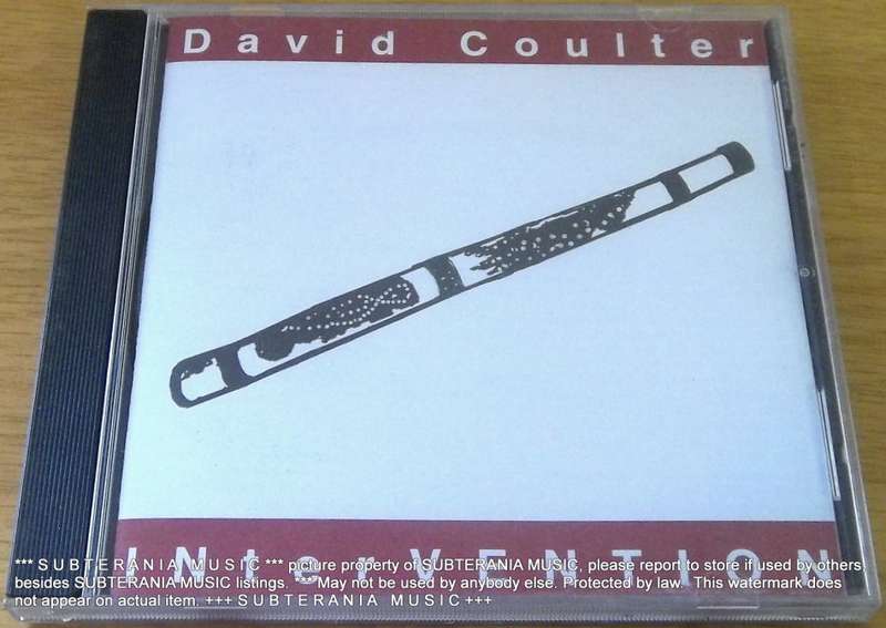 DAVID COULTER  INterVENTION CD
