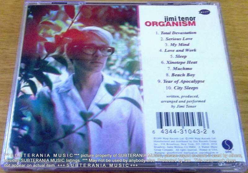 JIMI TENOR Organism CD