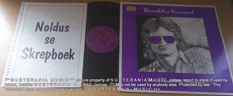 BERNOLDUS NIEMAND  Wie is Bernoldus Niemand? Vinyl LP Record JAMES PHILLIPS