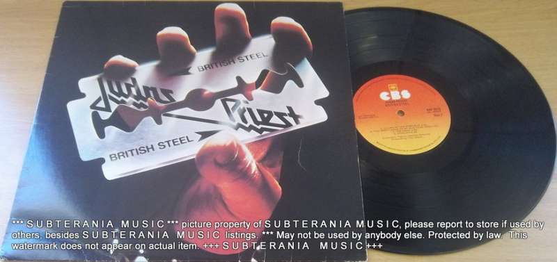 JUDAS PRIEST British Steel Vinyl Record