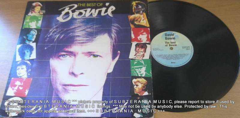 DAVID BOWIE The Best of Bowie Vinyl Record