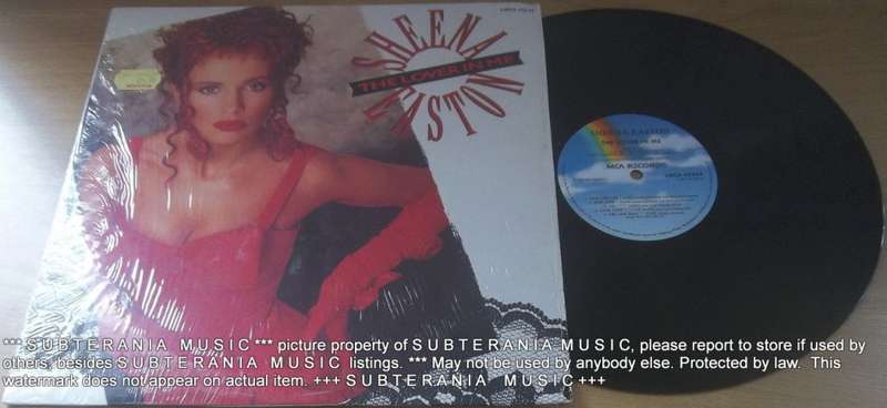 SHEENA EASTON The Lover in Me Vinyl LP Record