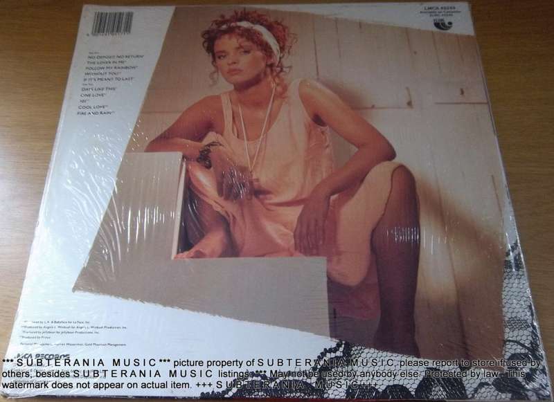 SHEENA EASTON The Lover in Me Vinyl LP Record