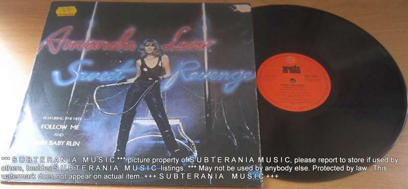 AMANDA LEAR Sweet Revenge Vinyl Record