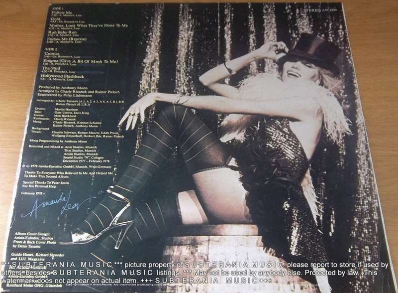 AMANDA LEAR Sweet Revenge Vinyl Record