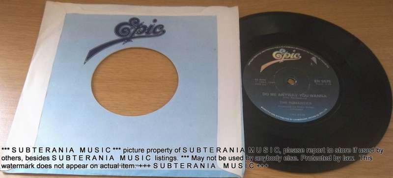 THE ROMANTICS Talking in your Sleep  7` single