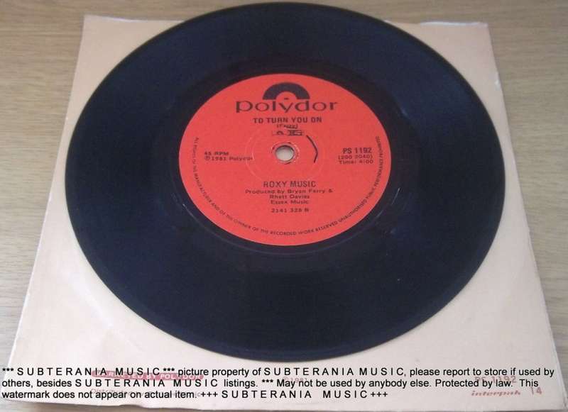 ROXY MUSIC Jealous Guy 7` single