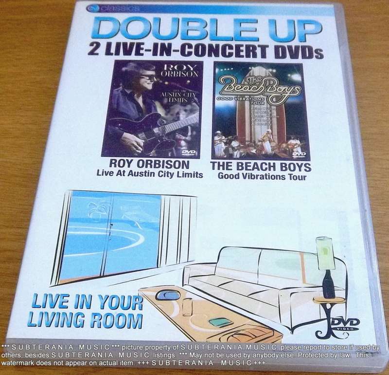 ROY ORBISON Live at Austin City / THE BEACH BOYS Good Vibrations Tour DVD