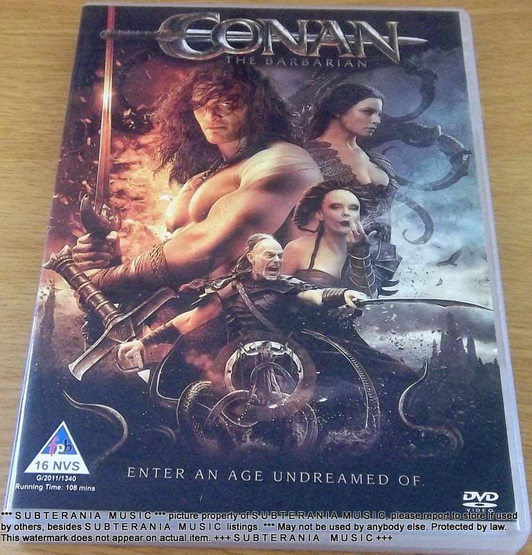 CONAN The Barbarian Movie DVD