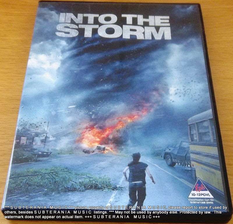 INTO THE STORM Movie DVD