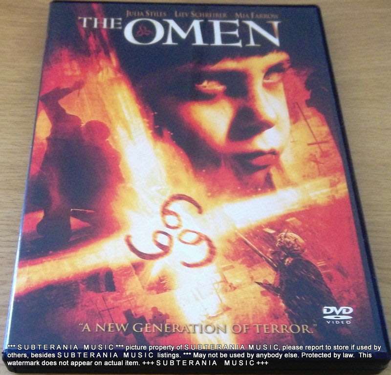THE OMEN Movie DVD