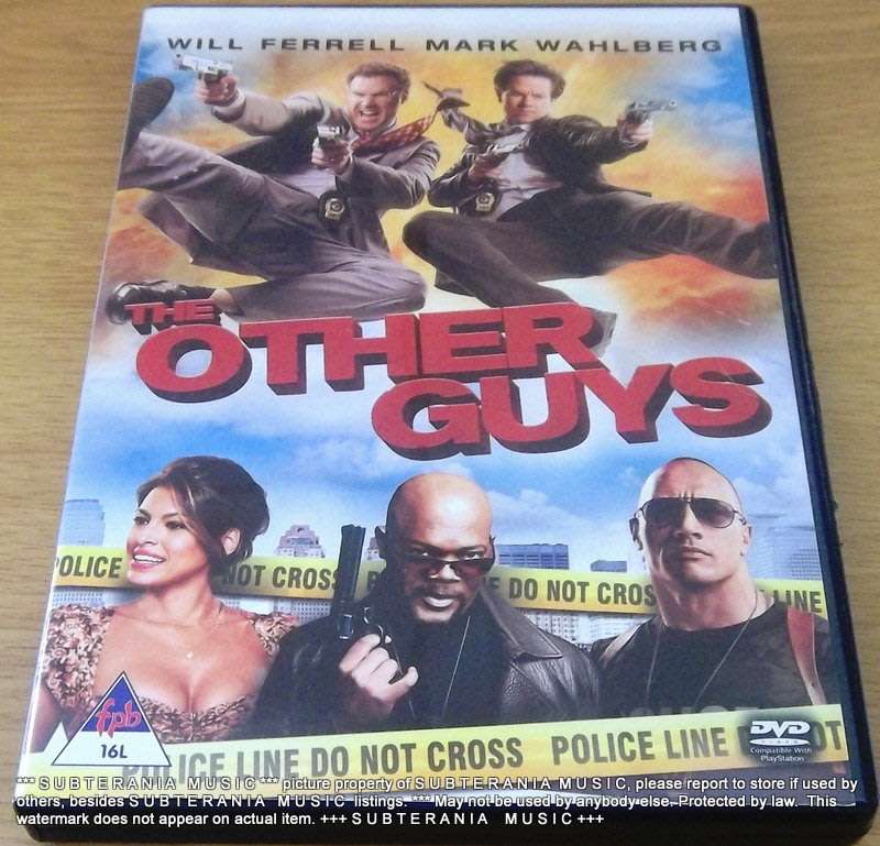 THE OTHER GUYS Will Ferrell Mark Wahlberg DVD
