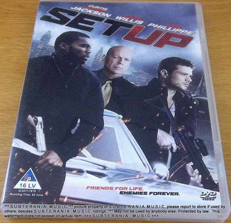 SETUP Bruce Willis Movie DVD