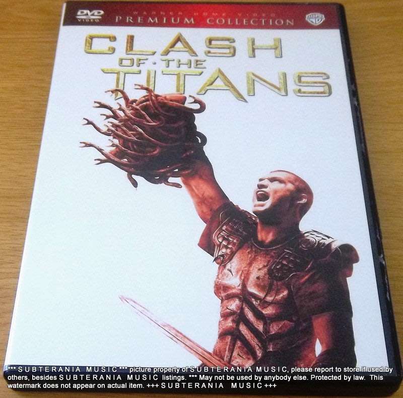 CLASH OF THE TITANS  Movie DVD