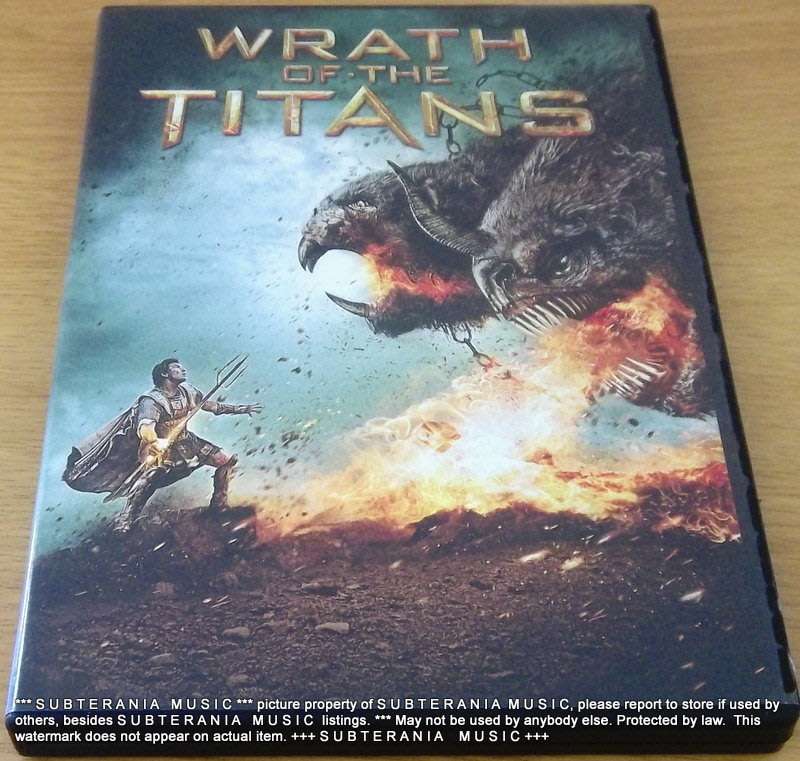 WRATH OF THE TITANS  Movie DVD