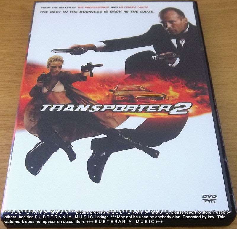 TRANSPORTER 2  Movie DVD