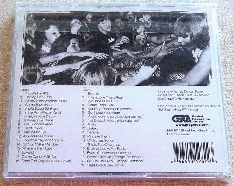 DUNCAN FAURE Anthology 2xCD [Rabbitt ex-member]