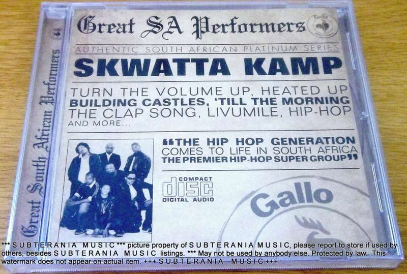 SKWATTA KAMP Great SA Performers CD