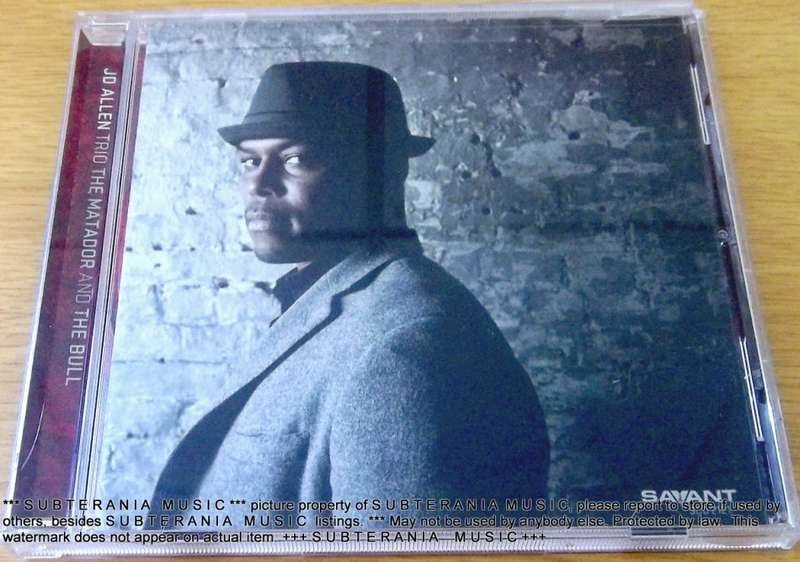 JD ALLEN The Matador and the Bull CD