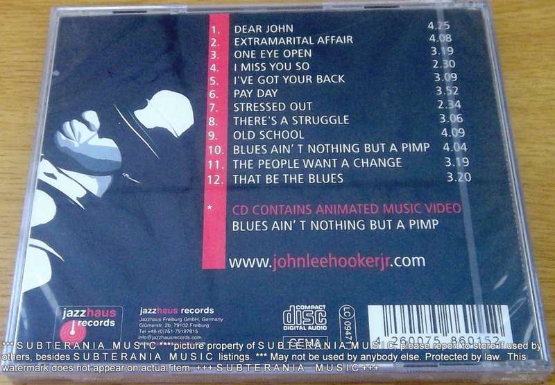 JOHN LEE HOOKER JR. All Odds Against Me  [Modern Electric Blues]